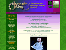 Tablet Screenshot of ancientcircles.com